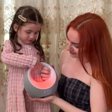 smart baby sleep aid with red light